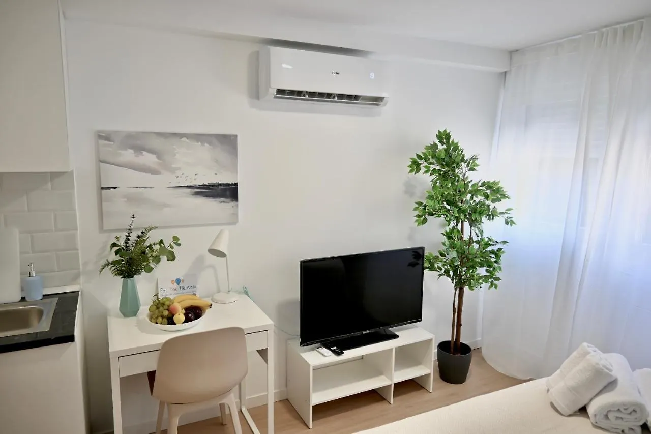 Apartment For You Rentals Coqueto Y Amplio Studio Temporal En El Barrio Quintana Ale141º Madrid